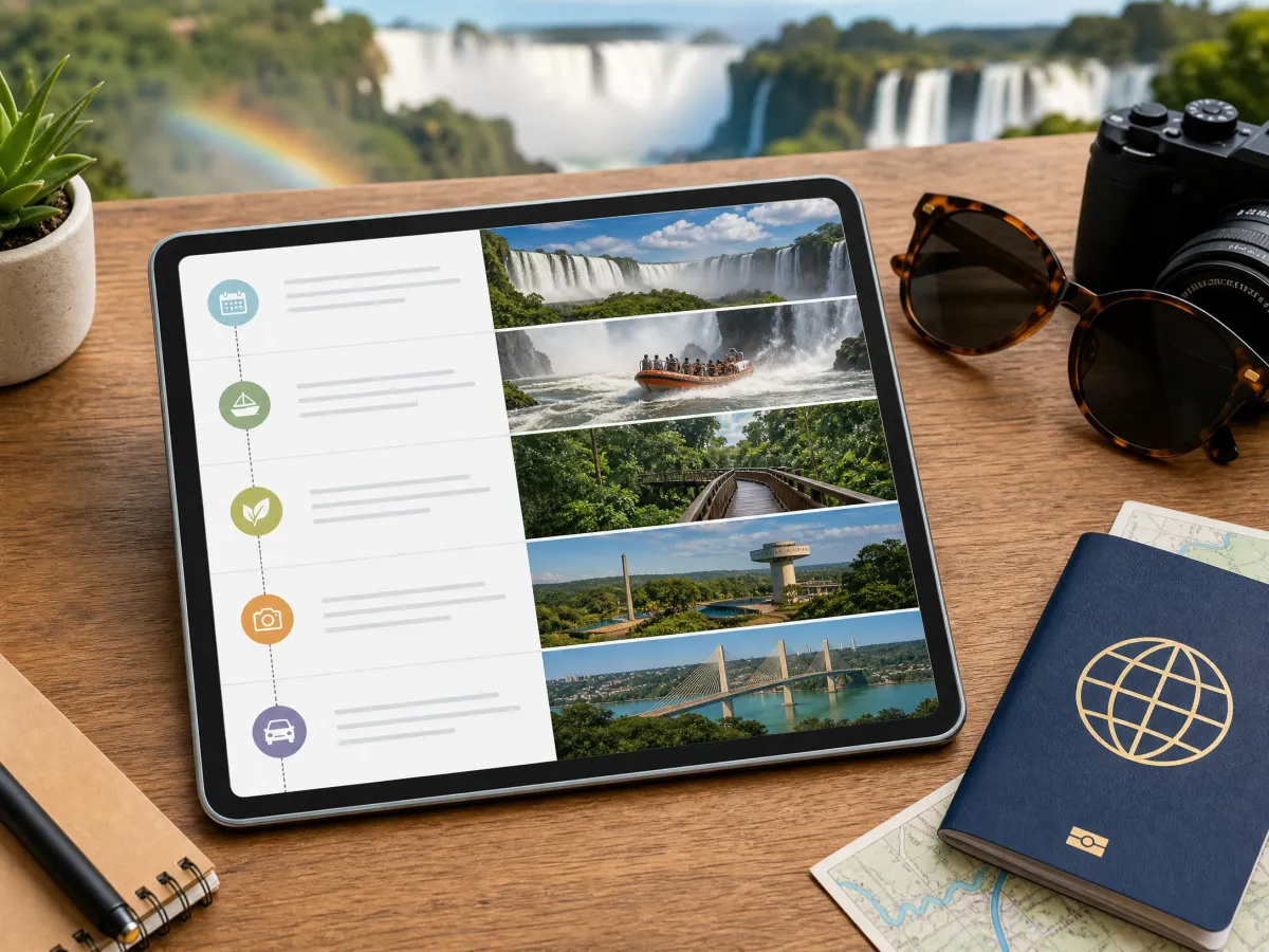 Pacotes de viagem para Foz do Iguaçu: o que incluir e como contratar