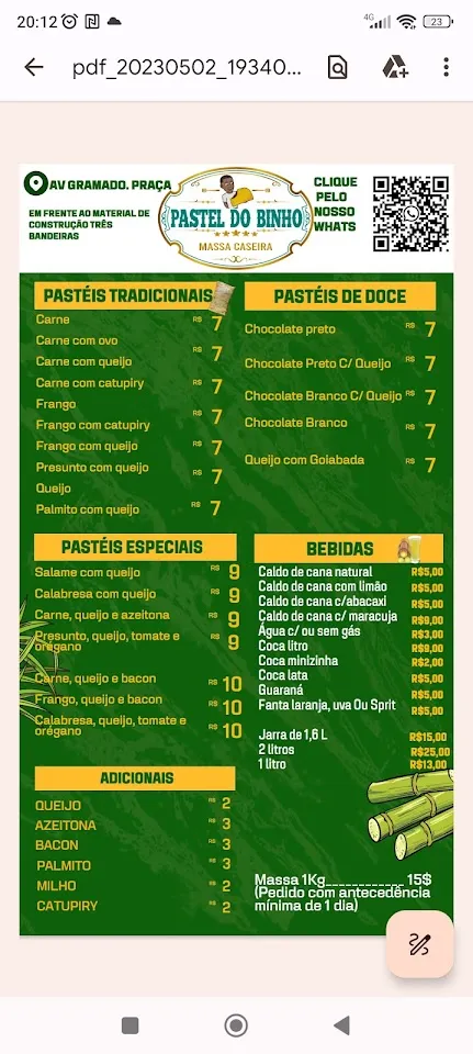 Foto de Pastel do Binho