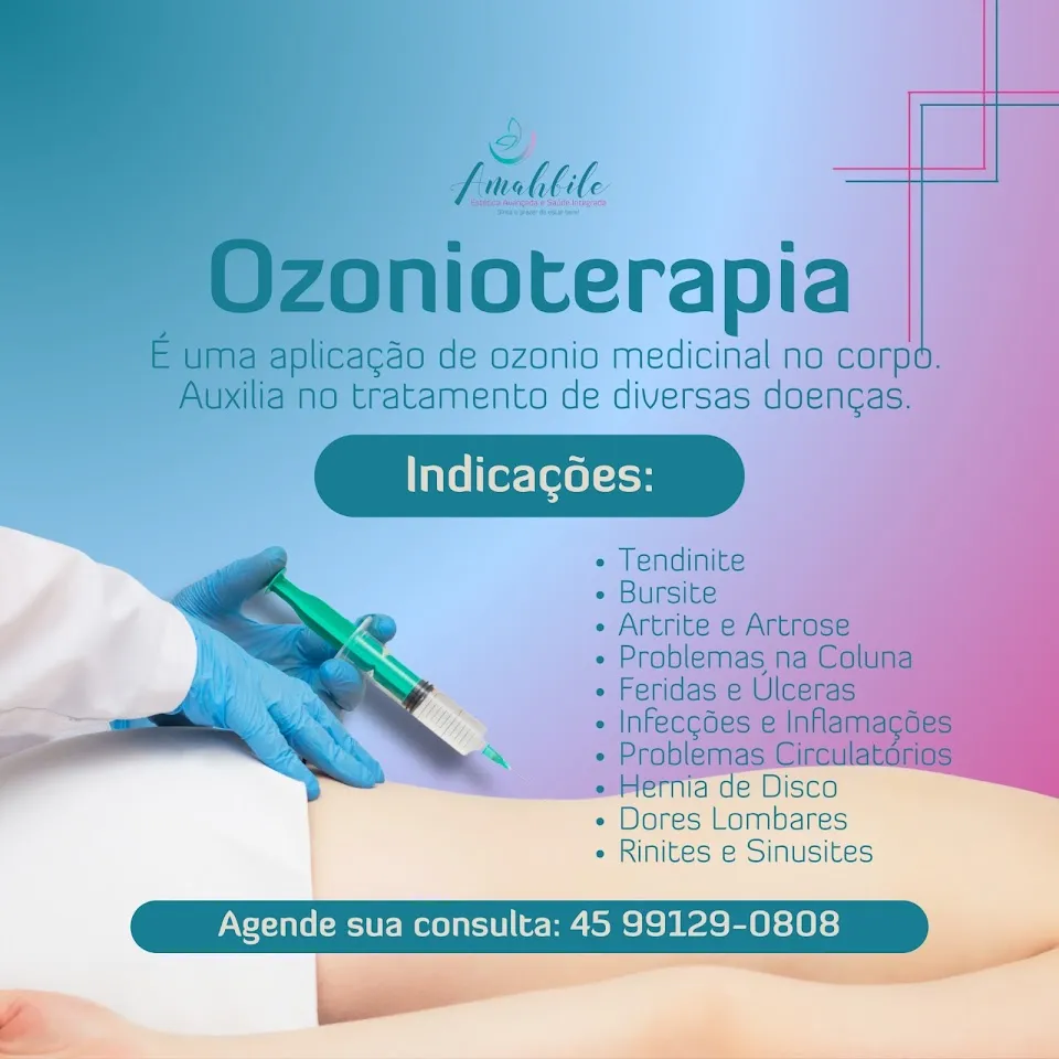 Foto de Clínica Amahbile - Ozonioterapia - Harmonização Facial e Corporal