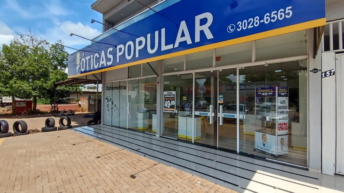 Foto de Óticas Popular no Porto Meira - Foz do Iguaçu