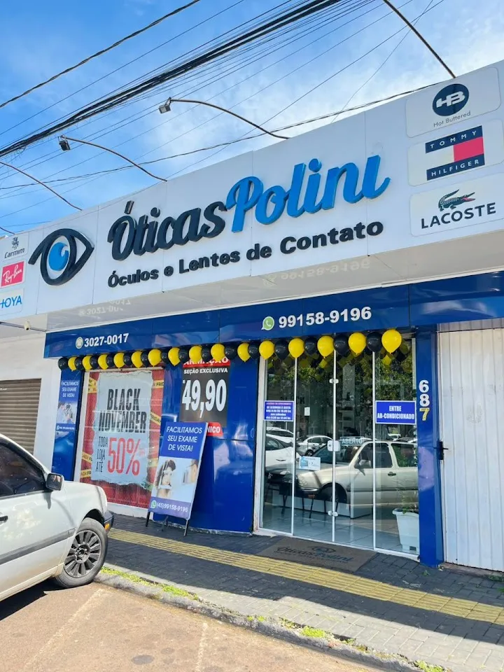 Foto de Óticas Polini - Loja Porto Meira - Óculos e Lentes de Contato
