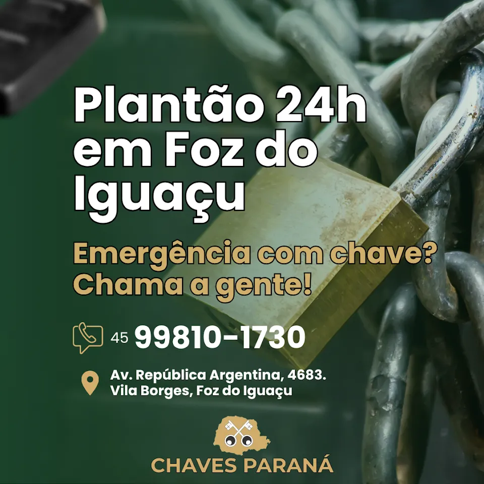 Foto de Chaves Paraná | Chaveiro 24h em Foz do Iguaçu