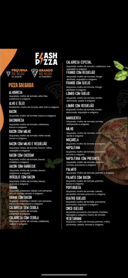 Foto de FLASH PIZZA FOZ
